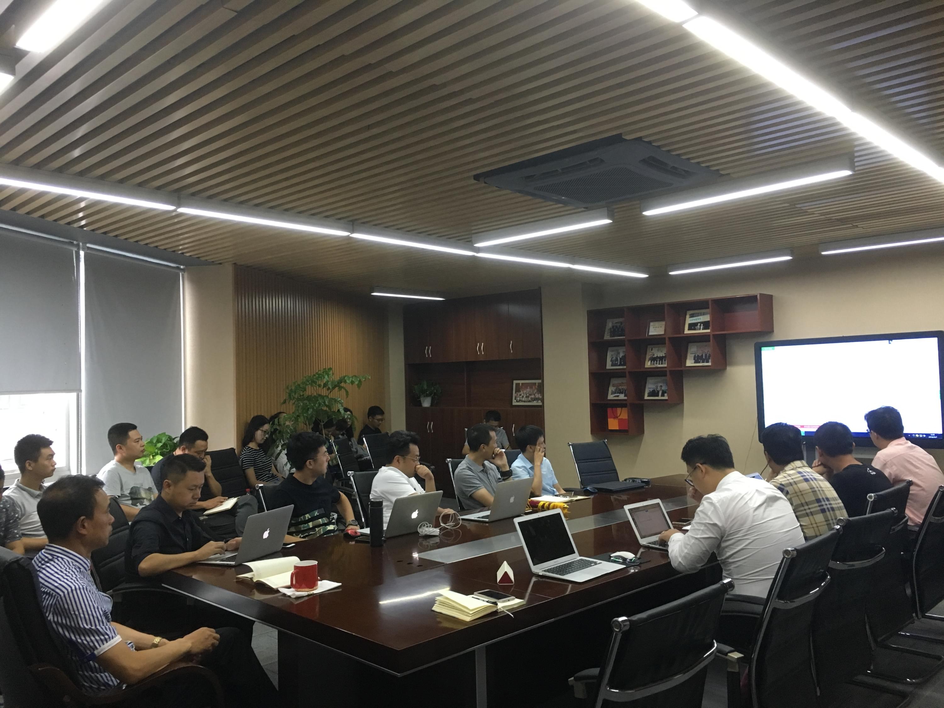 個人團隊共發(fā)展，新天杰傳媒召開8月經營會議